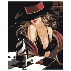 Партия в шахматы Раскраска картина по номерам на холсте RO99 40х50