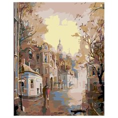 Кот и светлый день Раскраска по номерам на холсте Живопись по номерам RUS015 40х50