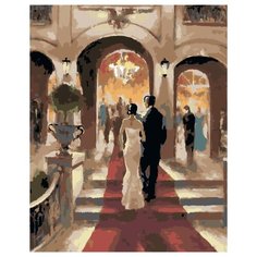 На бал Раскраска по номерам на холсте Живопись по номерам BH07 40х50