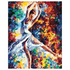 Стремительный танец Раскраска по номерам на холсте Живопись по номерам KTMK-948845 40х50