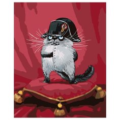 Хвостатый предводитель Раскраска по номерам на холсте Живопись по номерам Z101682 40х50