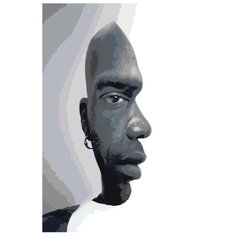 В профиль и анфас Раскраска картина по номерам на холсте Z-190819-7-4060 40х60