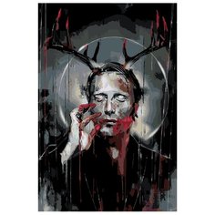 Мяндаш Раскраска картина по номерам на холсте ETS28 40х60