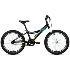 Подростковый горный (MTB) велосипед FORWARD Comanche 20 1.0 (2019) черный 10.5" (требует финальной сборки)