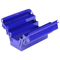 Ящик инструментальный раскладной, 5 отсеков, синий МАСТАК 510-05420B