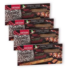 Гренки Long ржано-пшеничные со вкусом ребрышек на гриле по-мексикански, 100г х 4шт ГРЕНКОВЪ