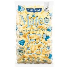Литл Ангел, Матео Кукурузные снеки органические с пшеном 30г. Little Angel