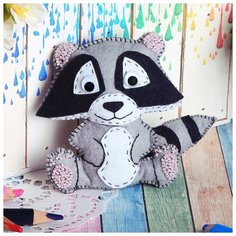 Набор для творчества "Игрушка из фетра". Енот Школа талантов