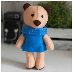 Набор для творчества создание игрушки из фетра "Мишка" 4011183 Школа талантов