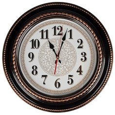 Часы настенные Простые Решения, 38,5см, пластик, в декоративной раме