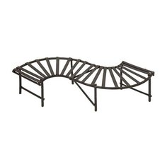 KB4203 Металлическая мини скамейка, корич. 12,2*2,7см Астра Astra & Craft