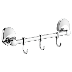 Вешалка настенная FASHUN A1615-3, хром, 3 крючка