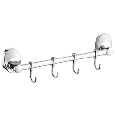Вешалка настенная FASHUN A1615-4, хром, 4 крючка