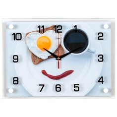 Часы настенные "Веселый завтрак", 2535-892 Рубин