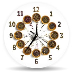 Часы настенные на стекле GCL1039RДекор Decoretto