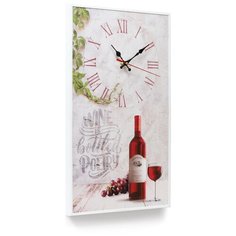 Настенные часы "Wine" 58*34 3D Decor