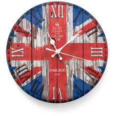 Настенные часы "Union Jack" 31 3D Decor