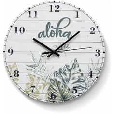 Настенные часы "Aloha" 31 3D Decor