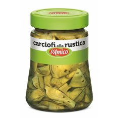 Артишоки по-деревенски 280 г, Carciofi alla rustica DAmico 280 g