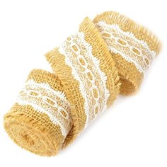 Лента декоративная Мешковина TBY.ML014 шир.25мм уп.2м Ideal