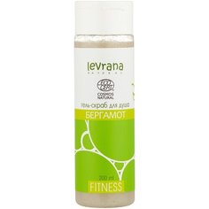 Гель-скраб для душа Levrana Fitness Бергамот, 200 мл