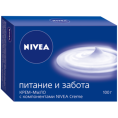 Крем-мыло кусковое Nivea Питание и Забота, 100 г