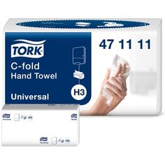 Полотенца бумажные TORK Universal c-fold 471111 120 лист.