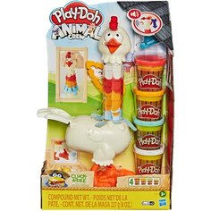 Масса для лепки Play-Doh Курочка - чудо в перьях (E66475)