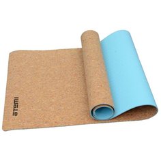 Коврик ATEMI AYM043, 173х61х0.4 см бирюзовый