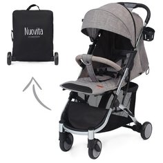 Прогулочная коляска Nuovita Snello, grigio scuro lino