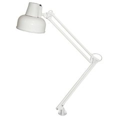 Настольная лампа на струбцине Трансвит Бета белый, 60 Вт