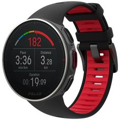 Умные часы Polar Vantage V Titan с датчиком H10, черный/красный, M/L