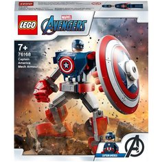 Конструктор LEGO Marvel Super Heroes 76168 Капитан Америка: Робот