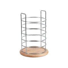 Сушилка для столовых приборов Доляна Natural, 13.5x13.5x19.5 см