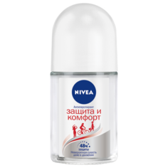 Nivea антиперспирант, ролик, Защита и Комфорт, 25 мл