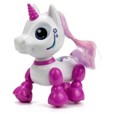 Робот YCOO Robo Heads Up Единорог 88525 белый/розовый