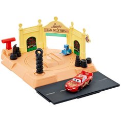 Пусковое устройство Mattel Тачки Автосервис Магазин шин Луиджи GTK83