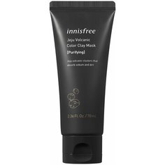 Innisfree Volcanic Color Clay Mask Purifying Black Маска с вулканической золой для глубокого очищения кожи, 70 мл