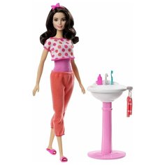 Кукла Барби Barbie Ванная комната игровой набор