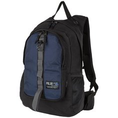 Рюкзак POLAR П919, черный, синий