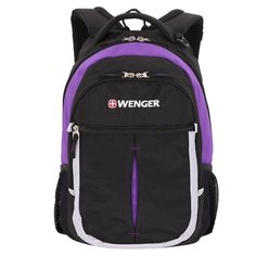 Рюкзак WENGER Montreux 22, черный/фиолетовый