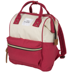 Рюкзак POLAR 17198 13, красный, бежевый