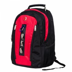 Рюкзак POLAR 983049, красный, черный