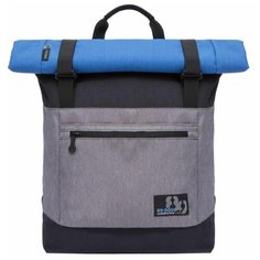 Рюкзак Grizzly RU-814-1 20, черный, серый