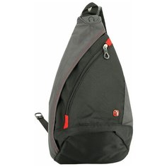 WENGER Mono sling 7, черный, серый