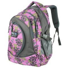 Рюкзак POLAR 80072 29, серый, фиолетовый
