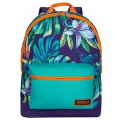 Рюкзак Grizzly RX-940-3 13, фиолетовый, голубой