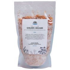 Смесь соли и трав для ванн "Golden Dreams" 400 г Salt of the Earth