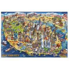 Пазл Educa 500 деталей - Карта Нью-Йорка
