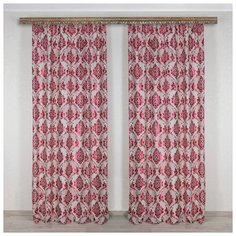 03439 Комплект штор, портьера (ш.160* в.270)*2, 100%п/э Racc Olto